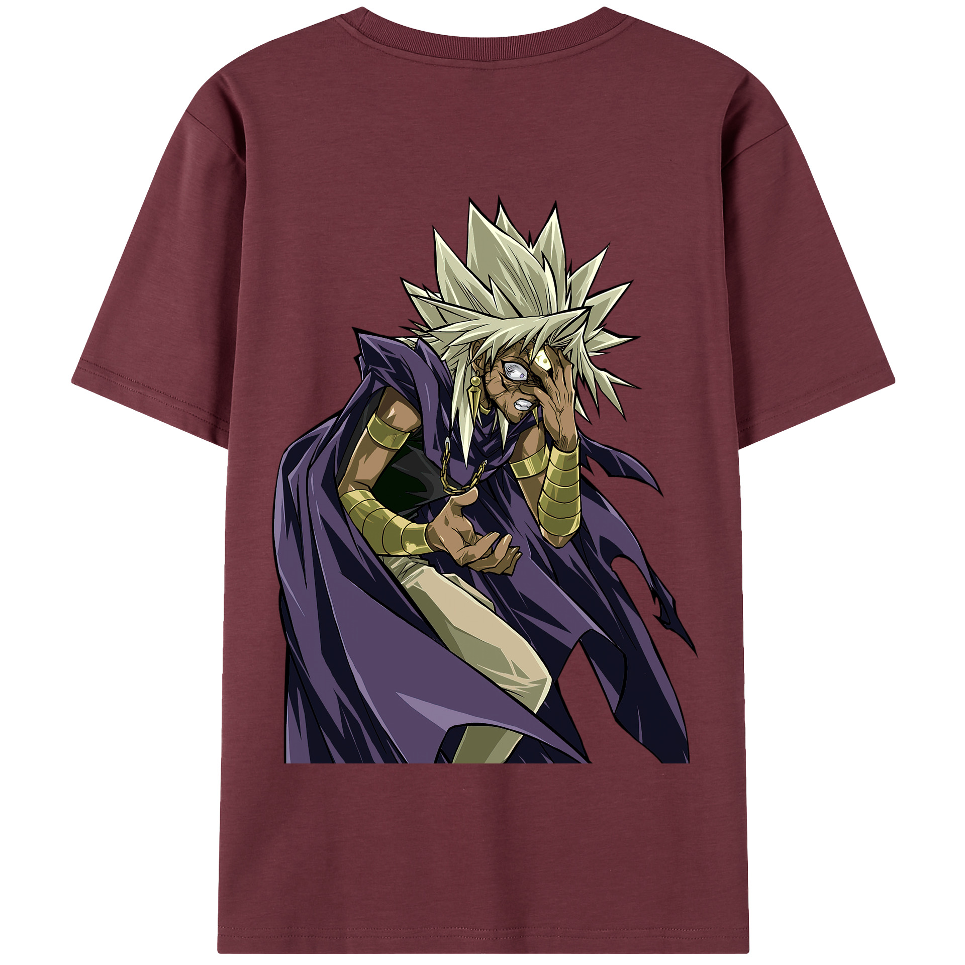 （画像用） 遊☆戯☆王 Yu-Gi-Oh! 綿100％半袖Tシャツ（背面プリント）